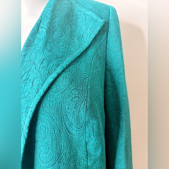 Kim Rogers Green Blazer Lightweight Suit Jacket - Picture 5 of 11